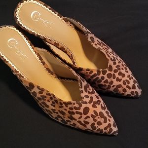 Leopard Mules